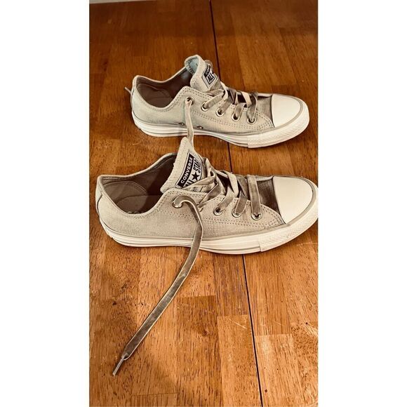 Converse All Star Tan Classic Womens Shoes Sneakers Size 6 - Picture 4 of 12